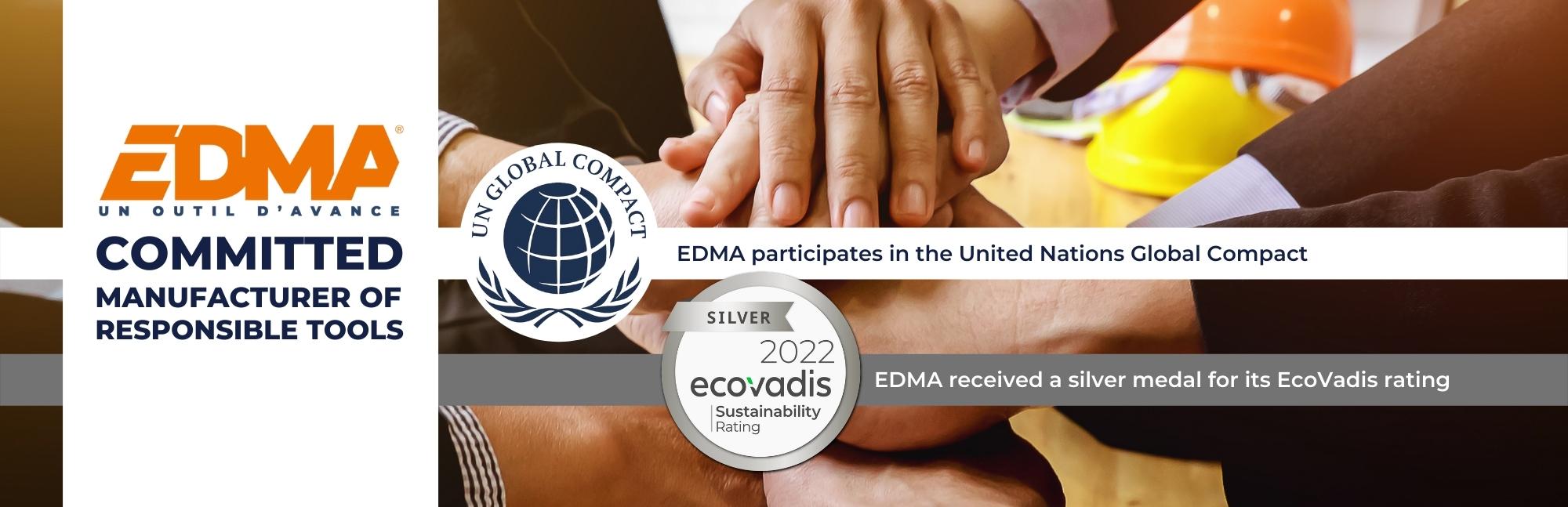 EDMA, committed manufacturer of responsible tools